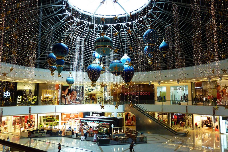 Inside Marina Mall, Dubai