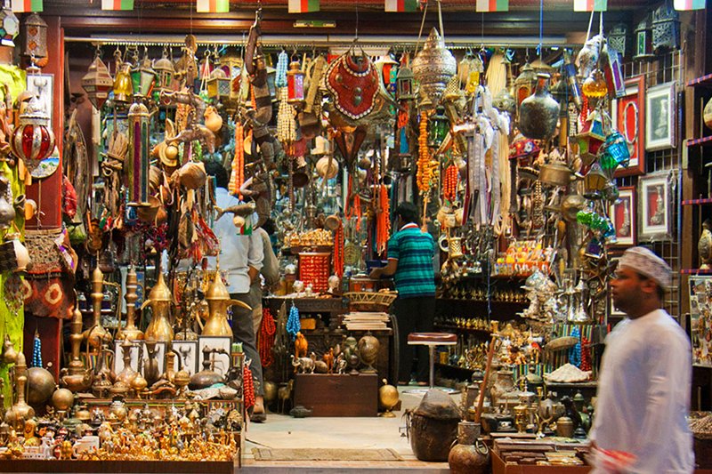 Old bazaar in Abu Dhabi, Abu Dhabi