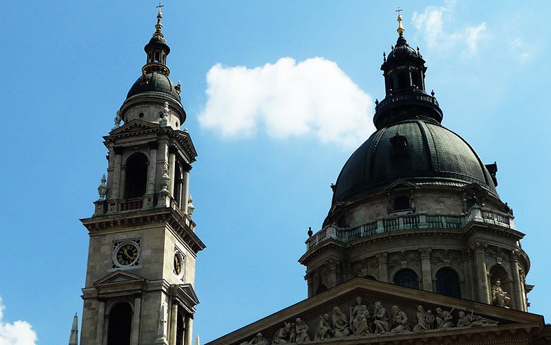 St.Stephen's Basilica towers, Budapest