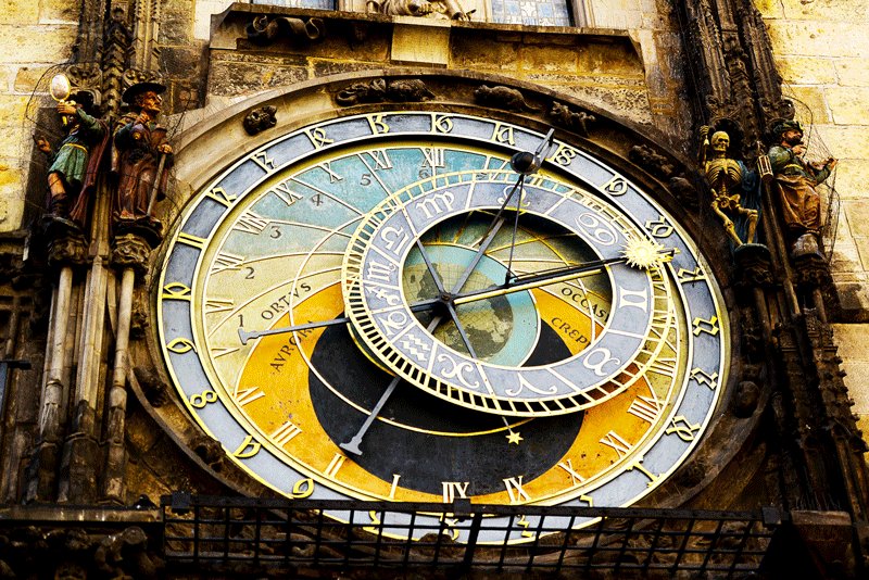 Astronomical clock on the Old Town Hall Tower, Prague