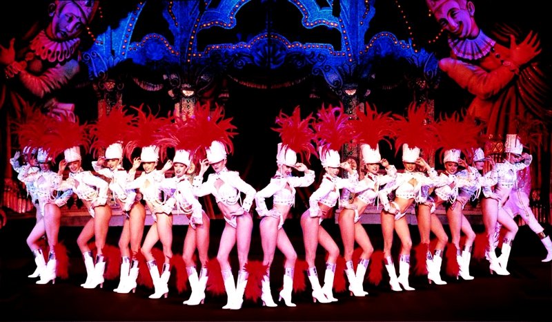 Cancan in the Moulin Rouge