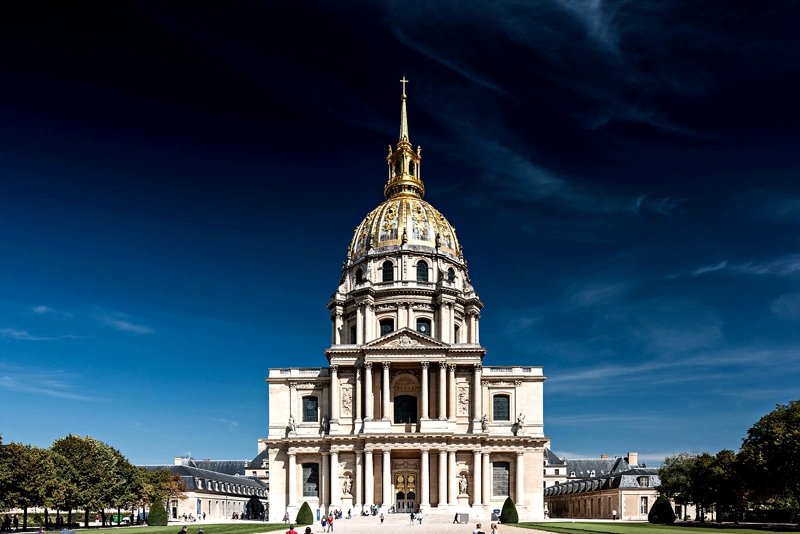 Сathedral in the Les Invalides.
