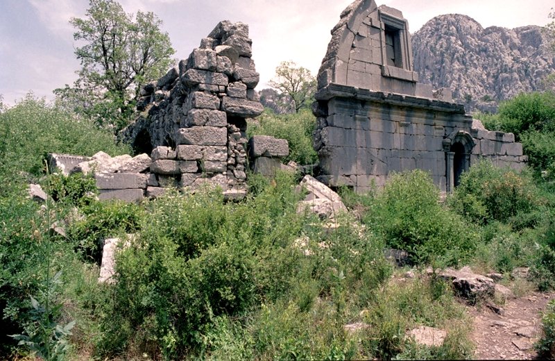 Part of the temple