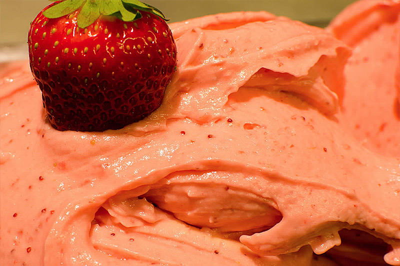 Photo: strawberry gelato