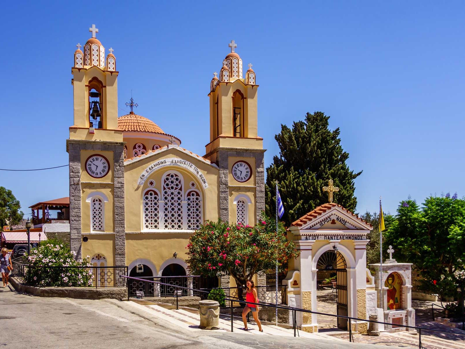 How to visit the Church of St. Panteleimon on Rhodes