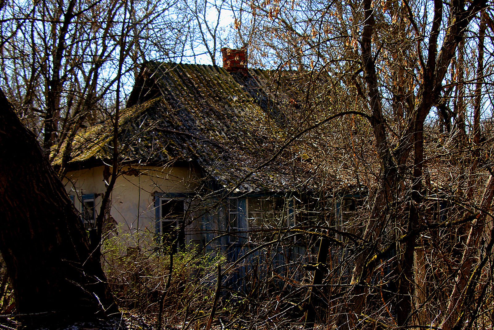 How to see ghost houses in the exclusion zone in Chernobyl