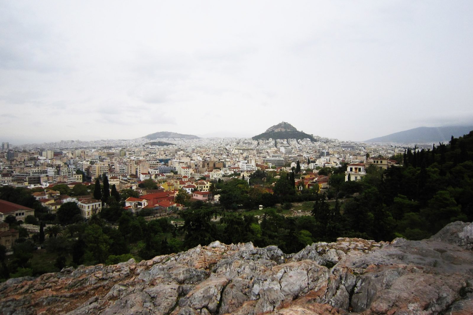 How to see Athens from the top of the Areopagus Hill in Athens