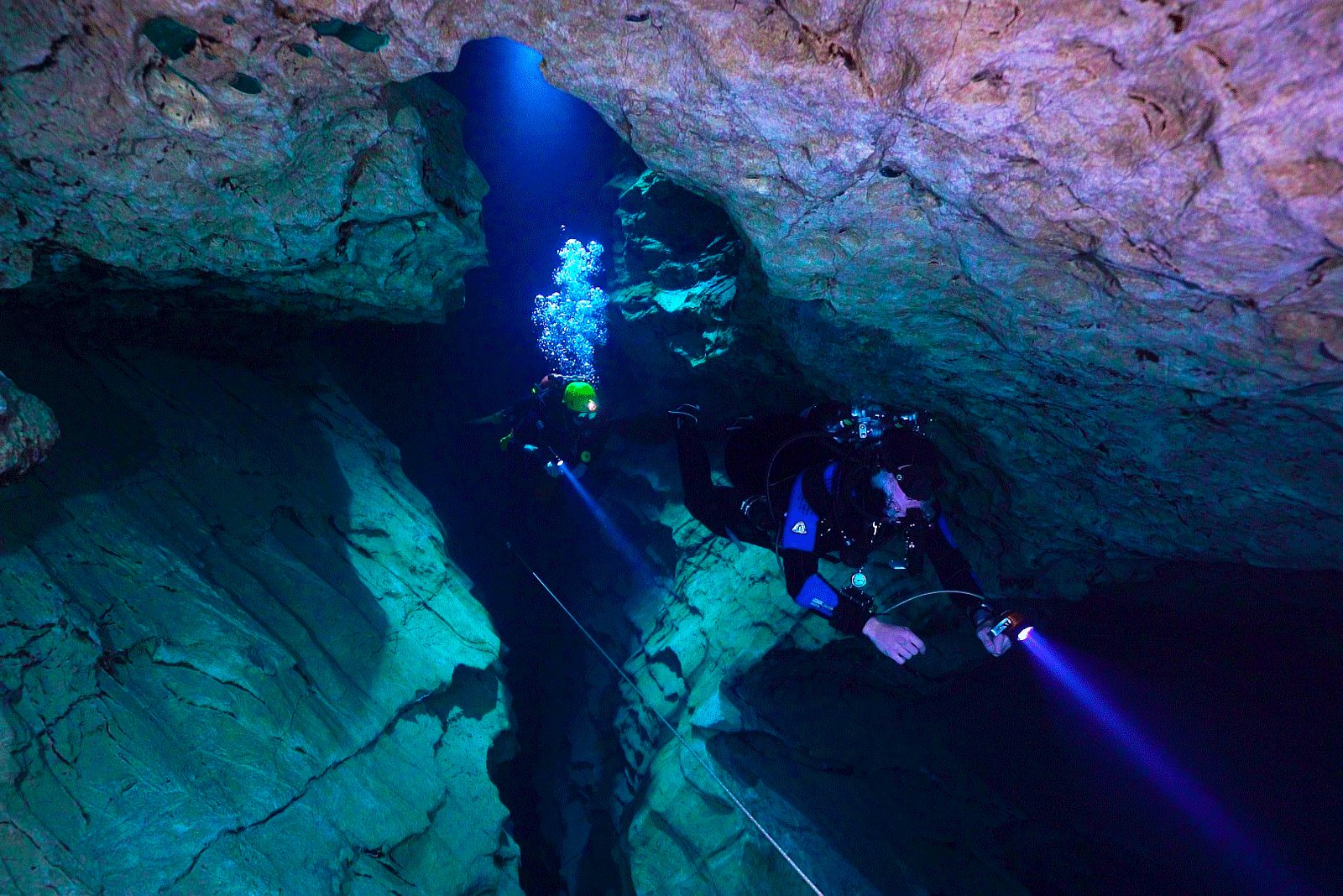 How to go underground cave diving in Budapest