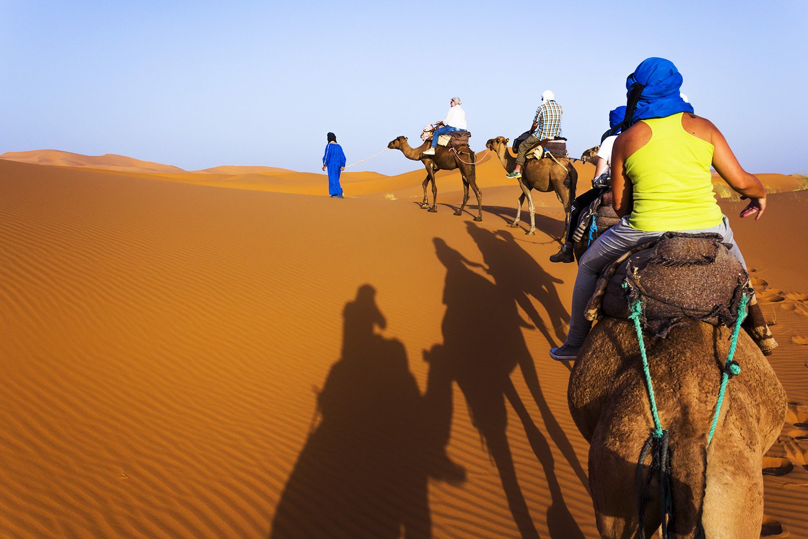 How to ride a camel in the Sahara in Marrakesh
