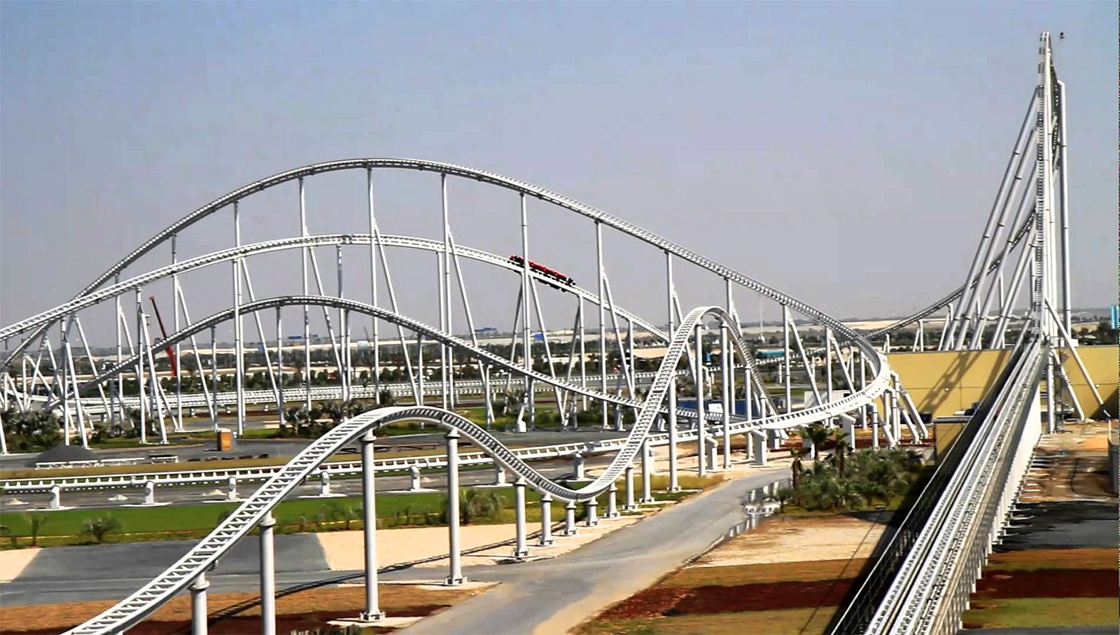 How to ride the most speedy roller coaster in the world in Abu Dhabi