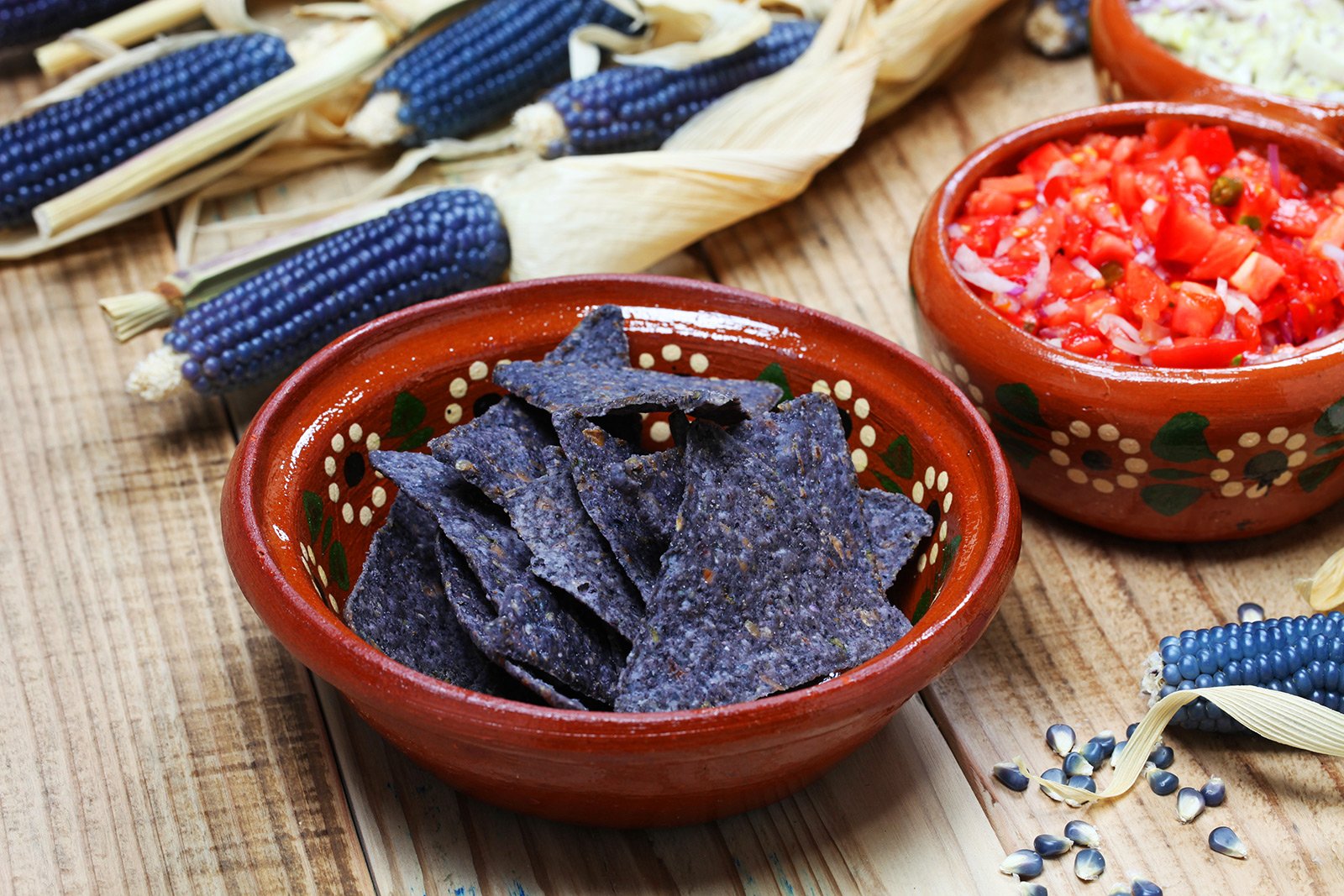 How to taste blue corn tortilla in Mexico City