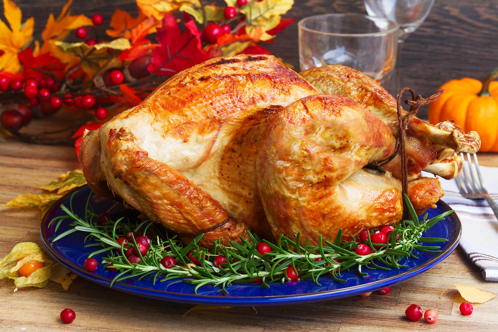 How to taste roast turkey on Thanksgiving Day in New York