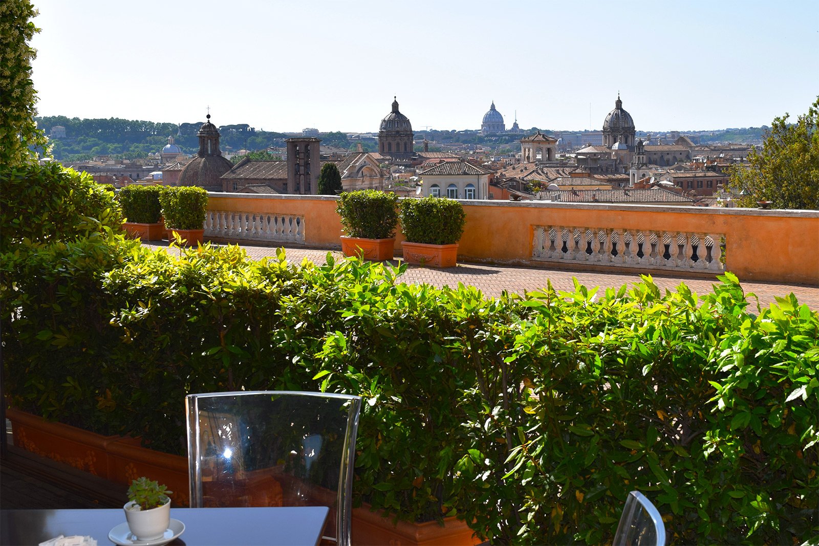 How to drink a coffee at one of the best terraces in Rome in Rome