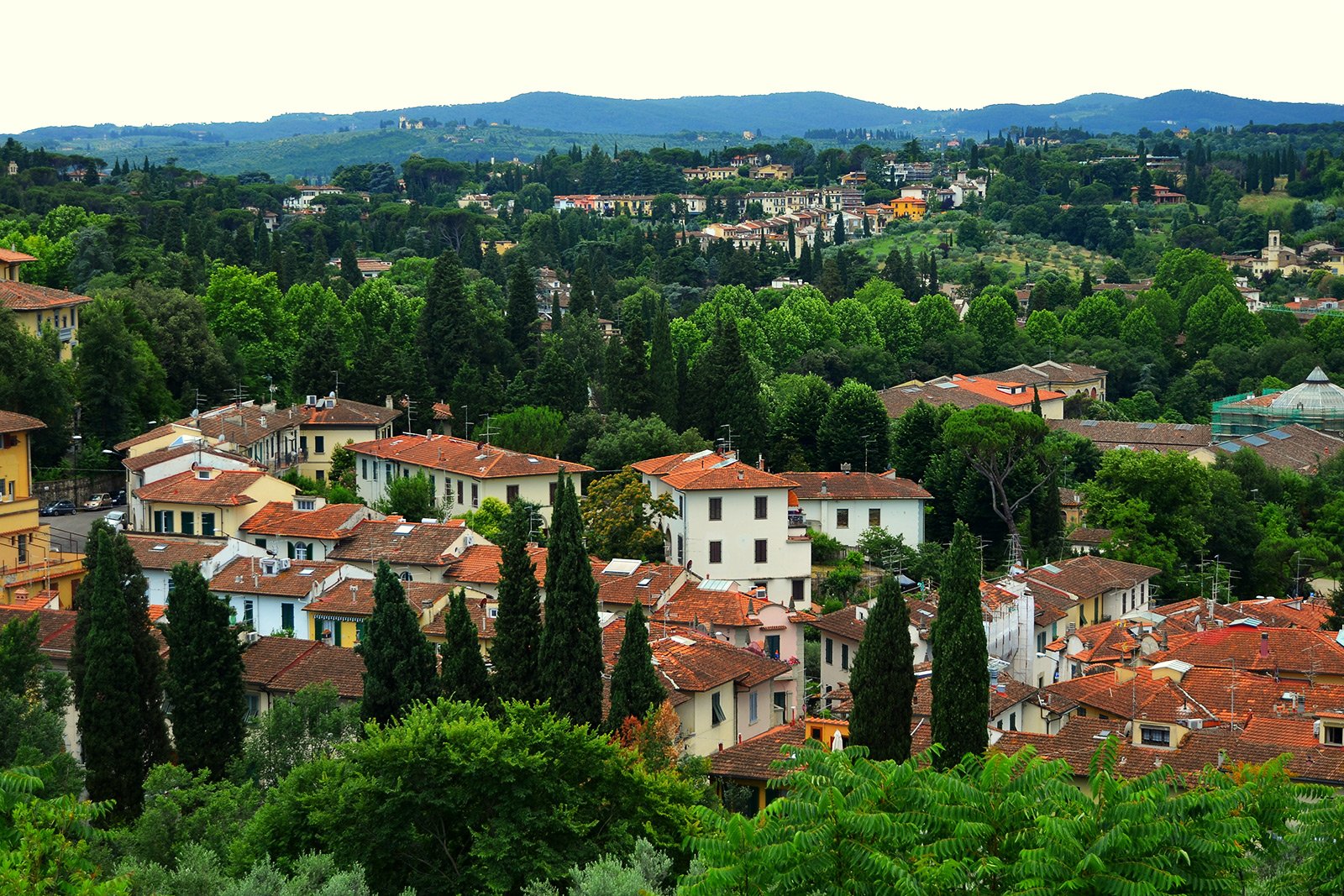 How to see the panorama of the city from the Boboli Gardens in Florence
