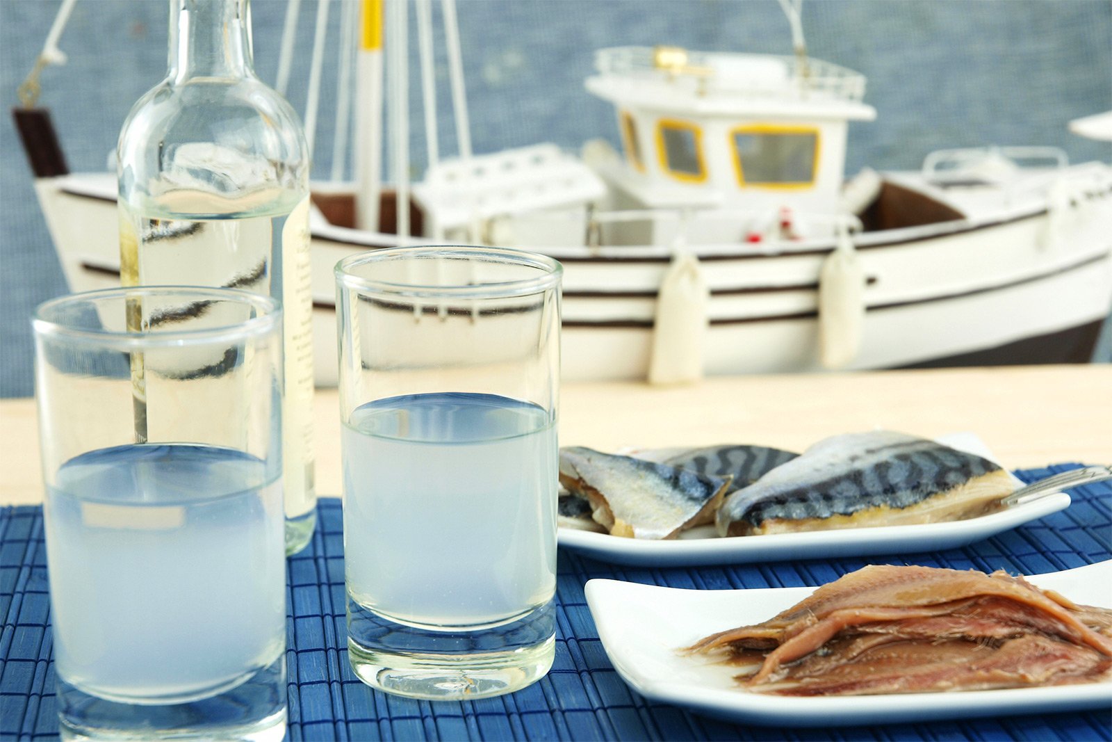 How to try Ouzo on Crete