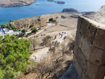 See the Acropolis of Lindos on Rhodes