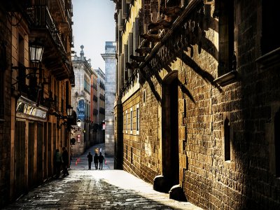 Get lost in the Gothic Quarter in Barcelona