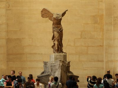 See the Nike of Samothrace in Paris