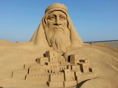 See incredible sand sculptures in Antalya