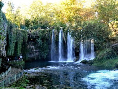 Walk along the Duden Waterfalls in Antalya