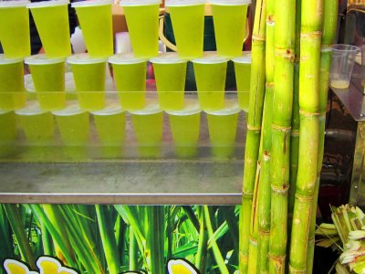 Try sugarcane fresh in Phuket