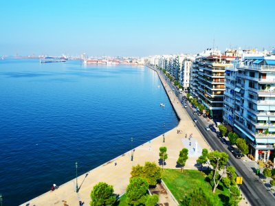See the view of Thessaloniki from the White Tower of in Thessaloniki