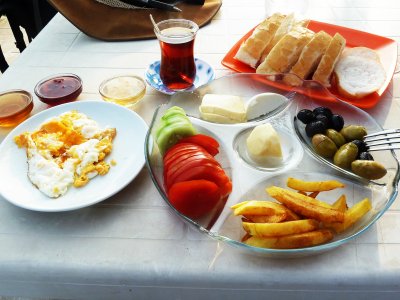 Try Turkish breakfast in Marmaris
