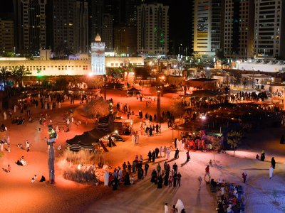 Go to the Qasr Al-Hosn Festival in Abu Dhabi