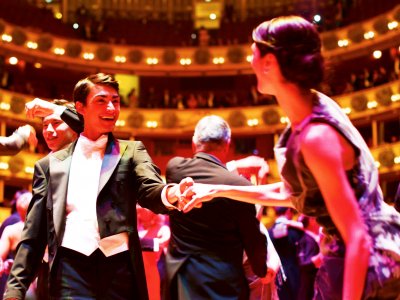 Dance on the Vienna Opera Ball in Vienna