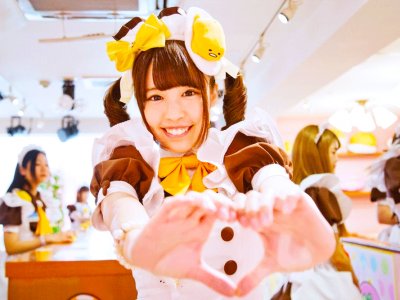 Have breakfast in maid cafe in Tokyo