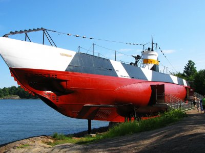 Come inside a submarine in Helsinki