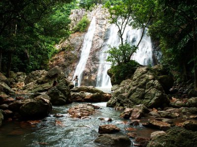 Swim in Na Mueng 2 Waterfall on Koh Samui