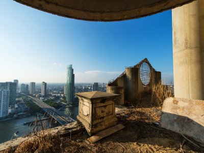Climb the Ghost Tower in Bangkok