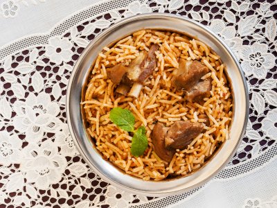 Try biryani in Dubai