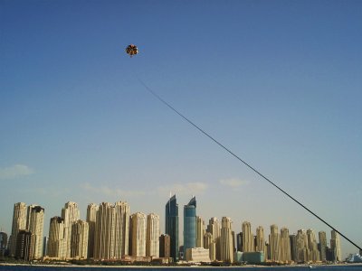 Try parasailing in Dubai