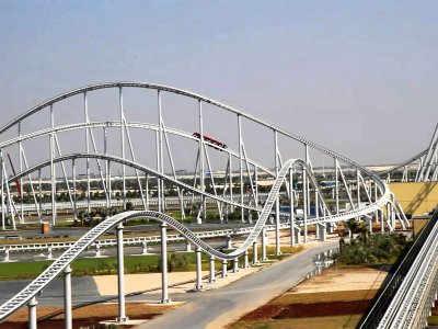Ride the most speedy roller coaster in the world in Abu Dhabi