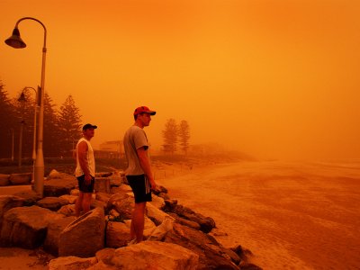 See a sandstorm in Sydney