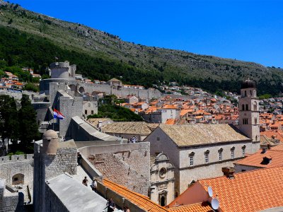 Walk atop the City Walls of Dubrovnik in Dubrovnik