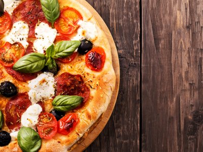 Try the origin pizza in Rome