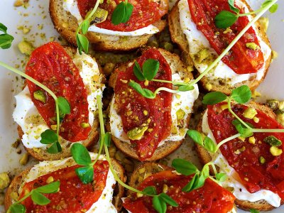 Try bruschetta in Rome