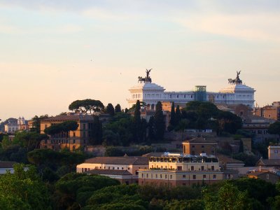 Climb the Janiculum hill in Rome