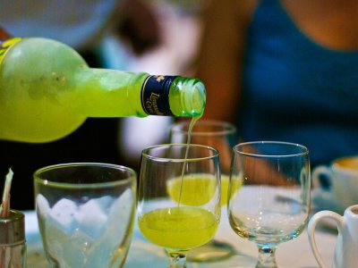 Try limoncello in Sicily