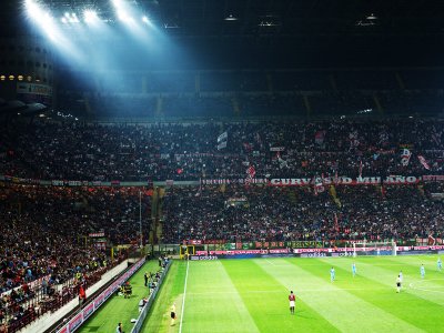 Watch football at the San Siro stadium in Milan
