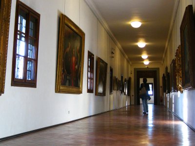 Walk through the Vasari Corridor in Florence