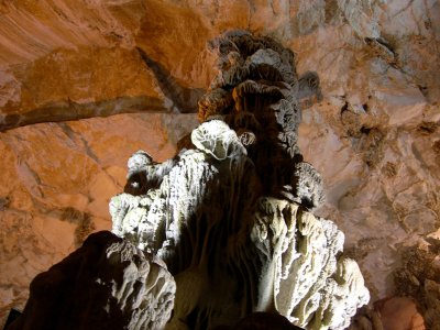 See the world's highest stalagnate on Sardinia