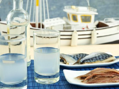 Try Ouzo on Crete