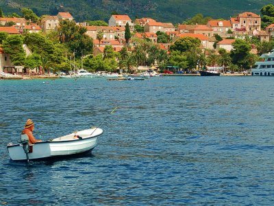 Go fishing in Dubrovnik