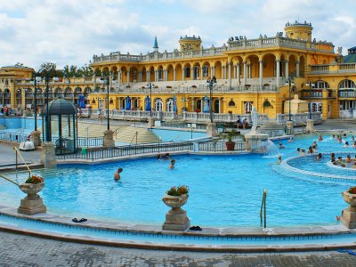 Relax in the Szechenyi Bath in Budapest