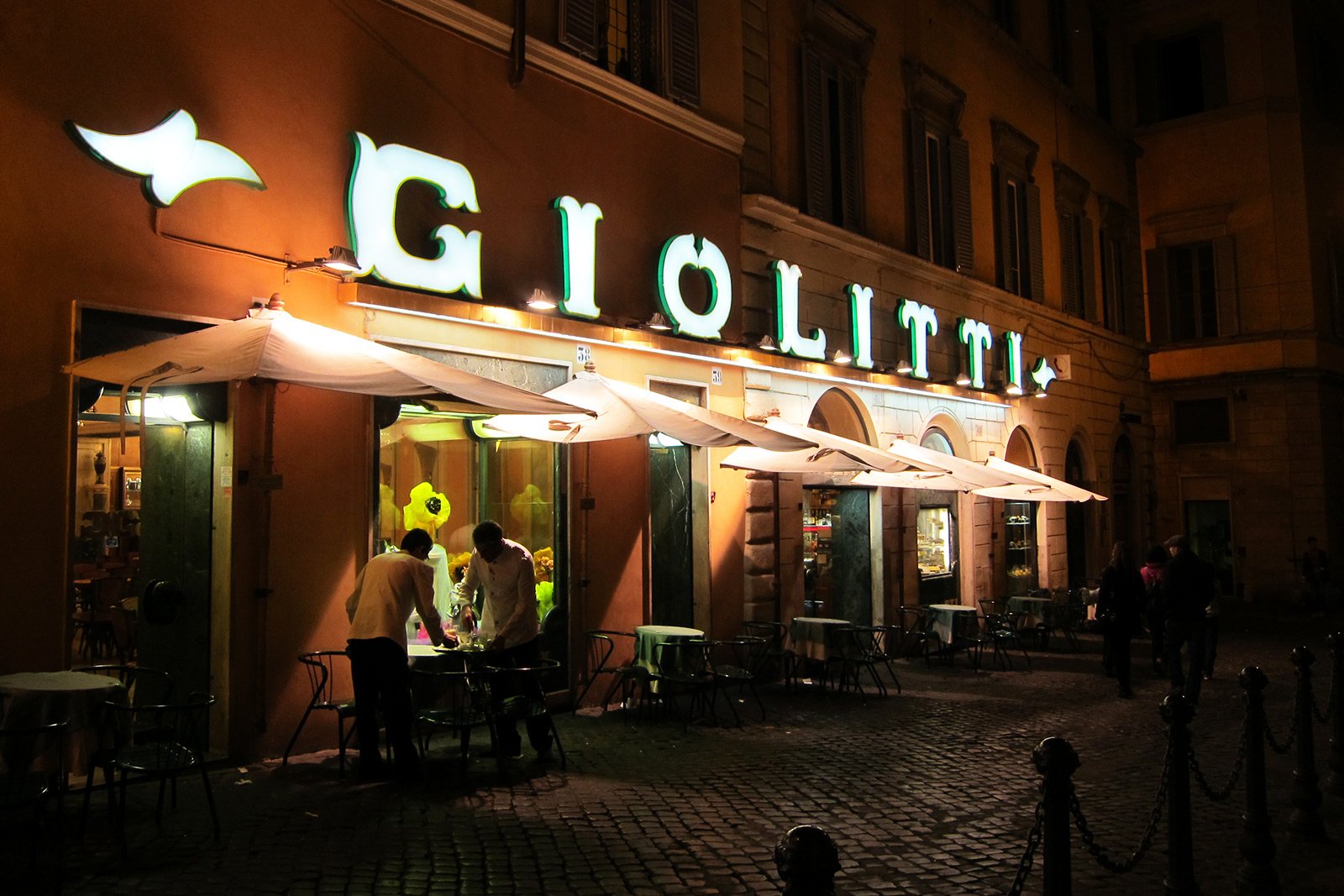 Giolitti gelateria, Rome