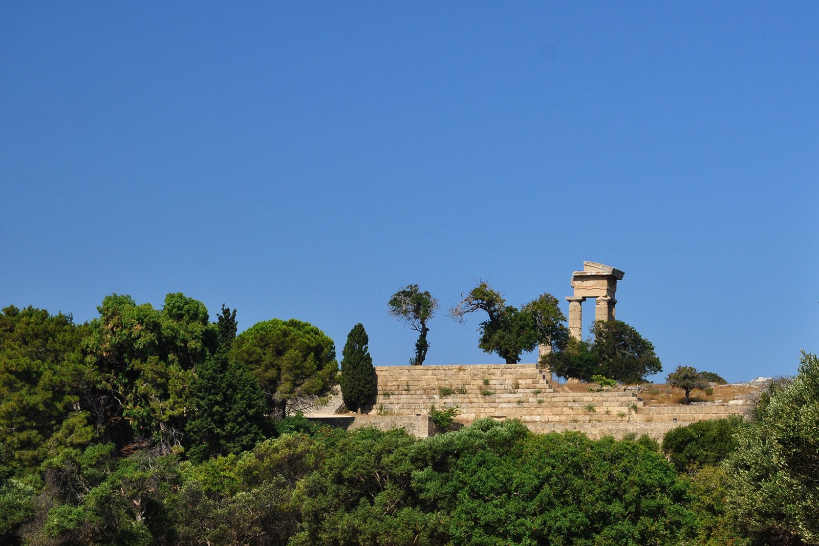 The Acropolis of Rhodes, Rhodes